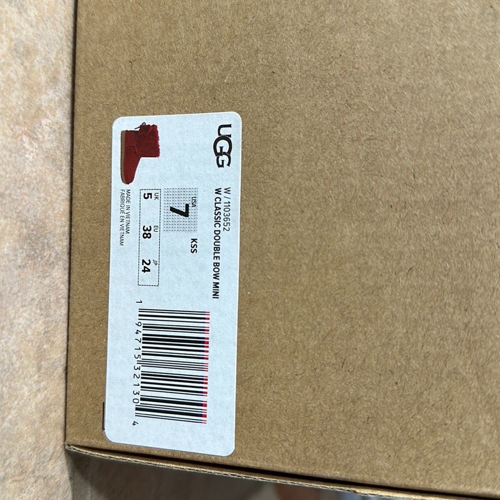 Women’s classic double bow mini ugg